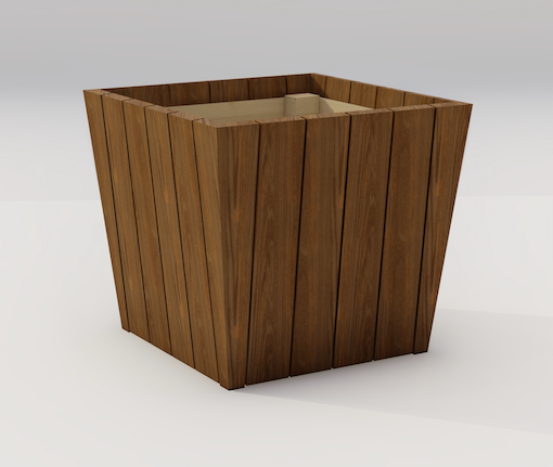 Vestavind, en stilfull og lekker blomsterkasse