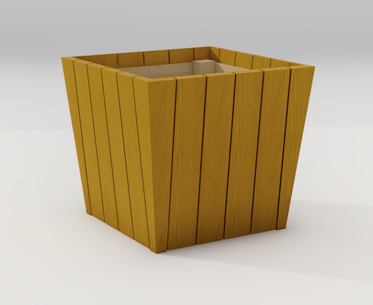 Vestavind, en stilfull og lekker blomsterkasse