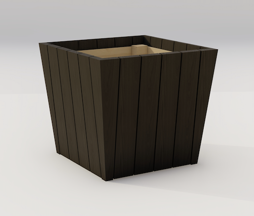 Vestavind, en stilfull og lekker blomsterkasse